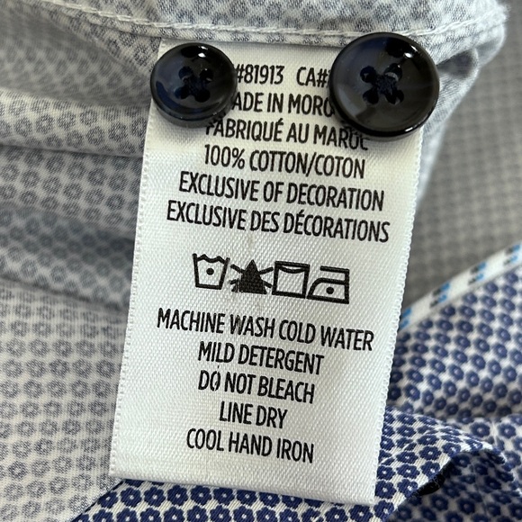 Robert Graham Men’s Long Sleeve Button Down Size XL - Picture 7 of 7